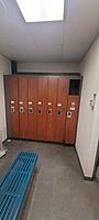 Technician locker room (This is showing only half of the room and lockers)
